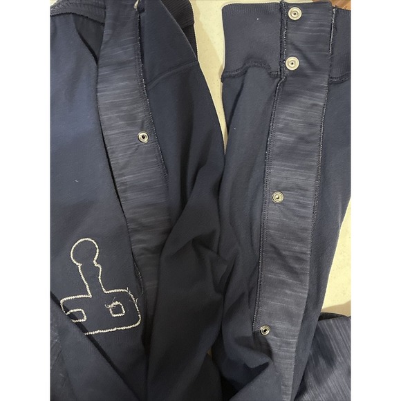 Washington Wizards Bullets DC NBA Adidas Team Warm Up Pants Full Side Snap 2XL+2 - Picture 7 of 9